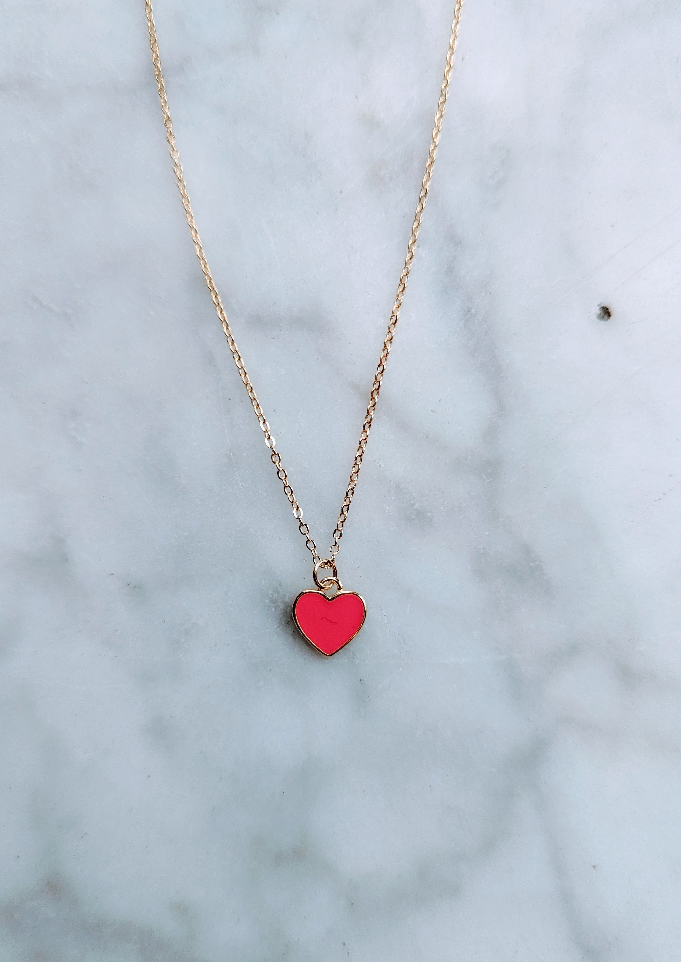 Humming Bird Black Enamel Heart Pendant Necklace, 10k Yellow Gold, 12k –  The Men's Jewelry Store