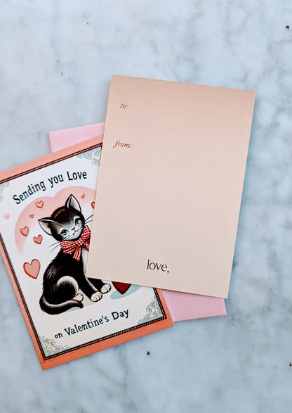 Sending you Love Kitten Card