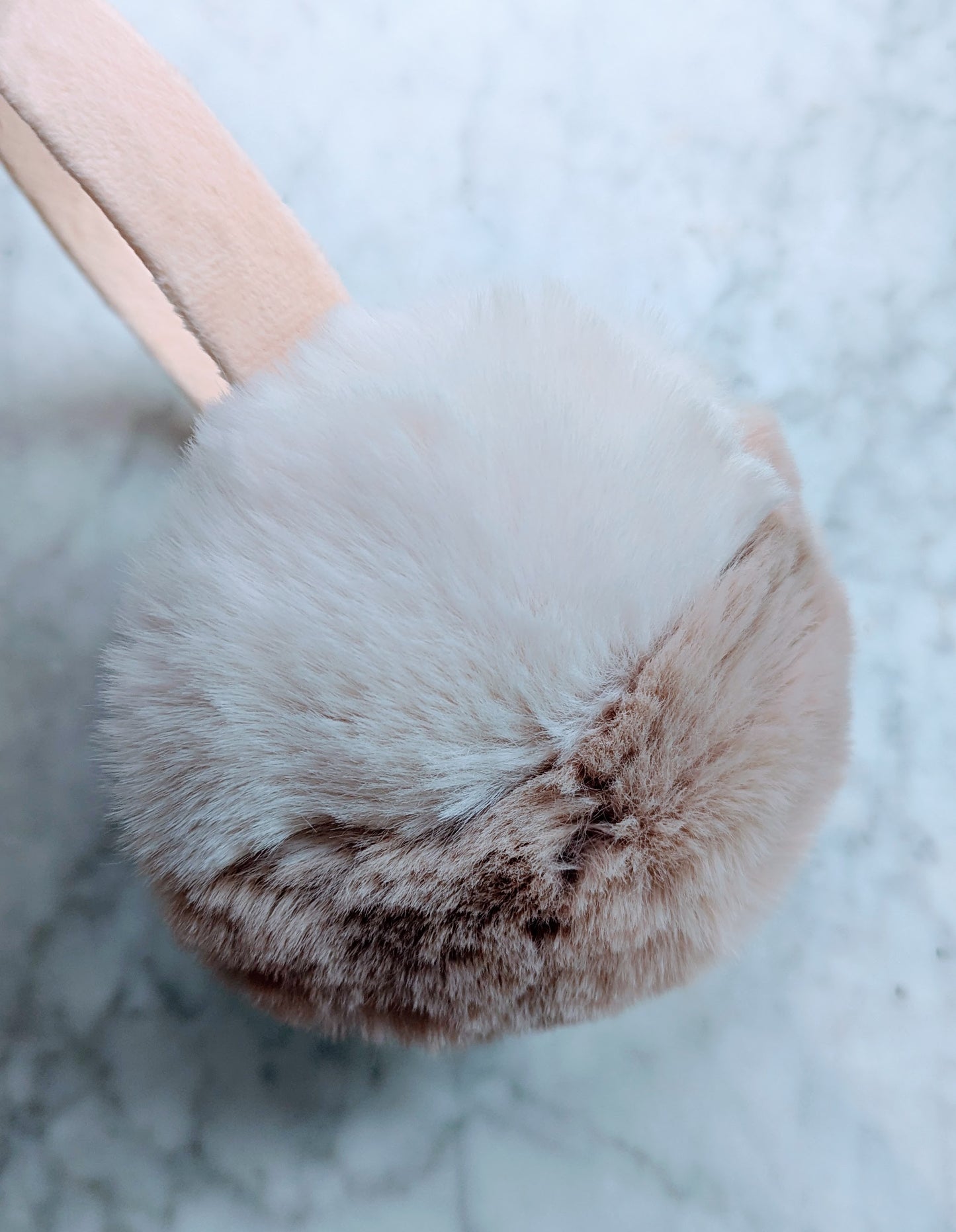 Soft Faux Fur Ear Muffs - Fawn