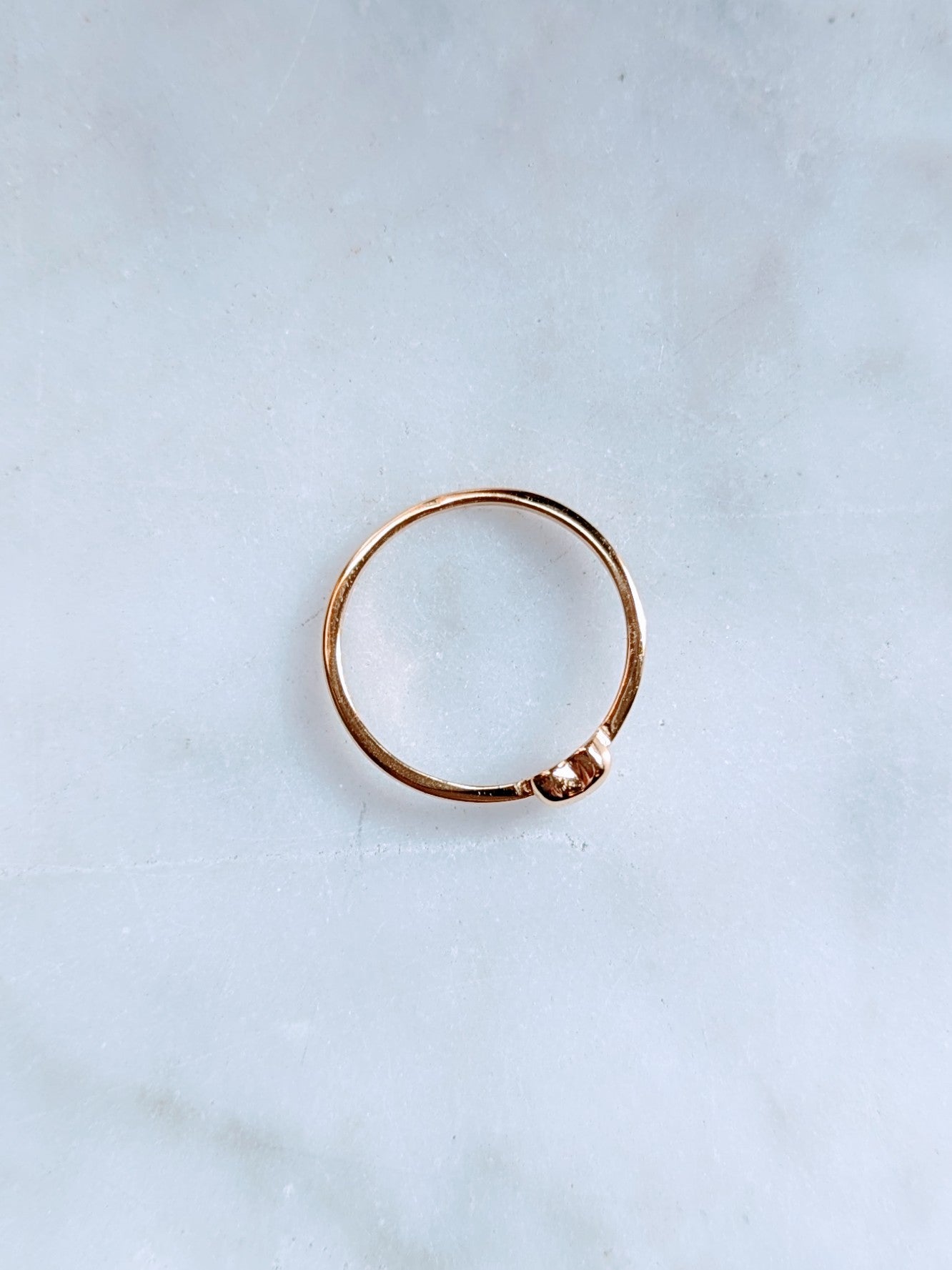 Bebe Heart Ring - Gold