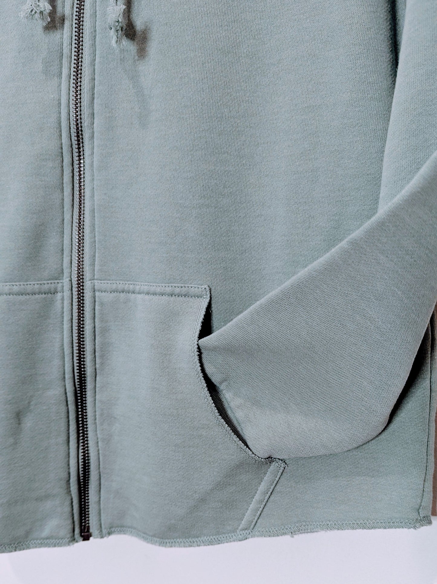 Sun Wash Zip Hoodie - Sage