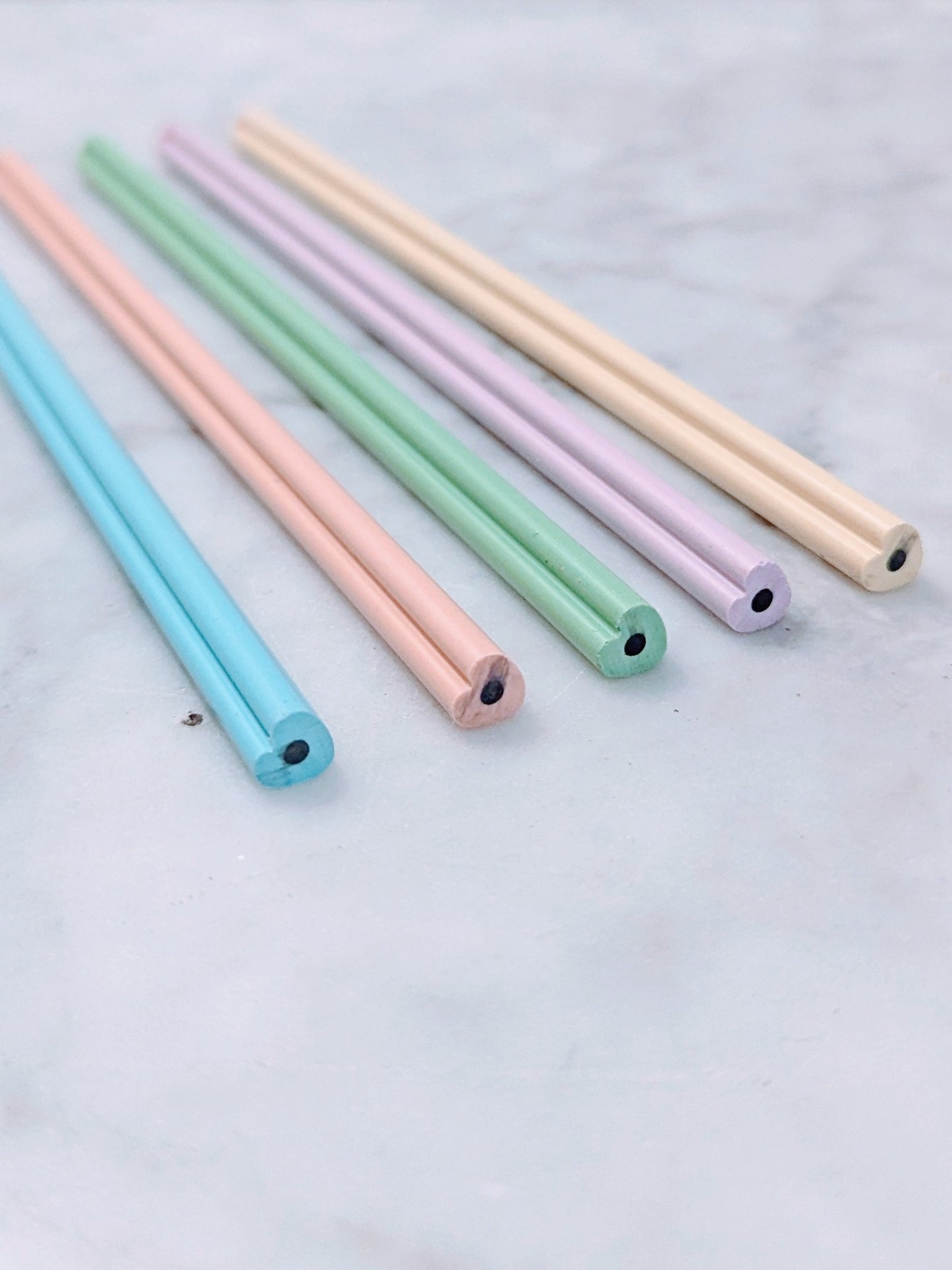 Heart Pencil - Candy Colors