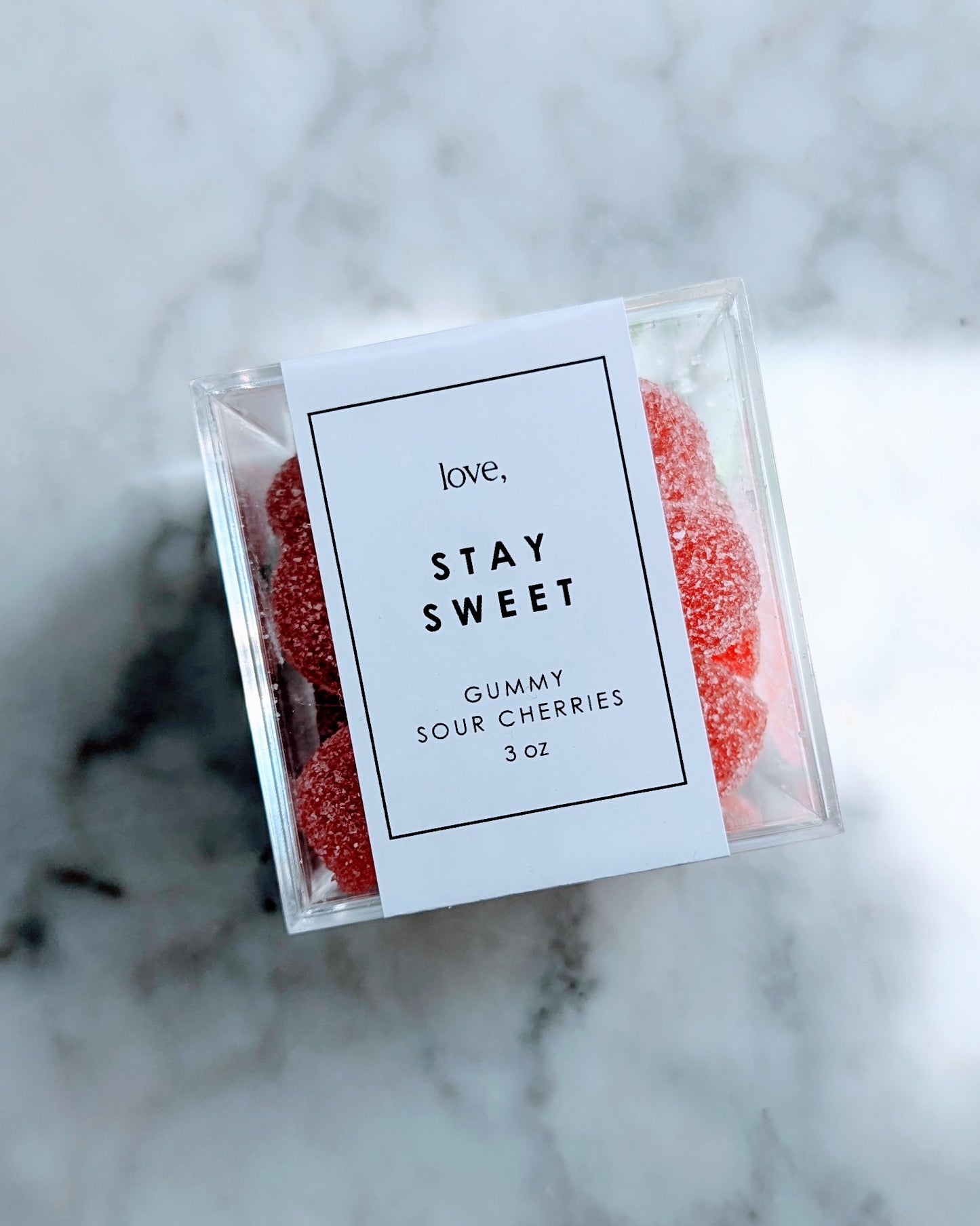 Sour Cherry Gummy Candy