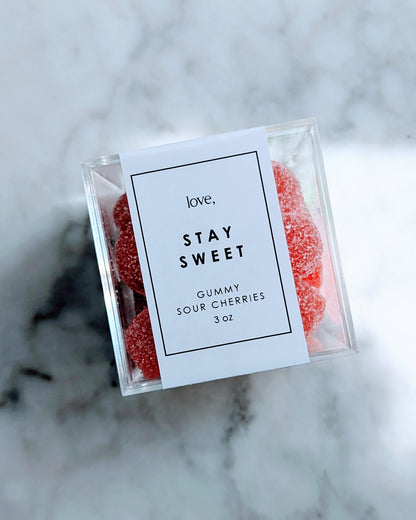 Sour Cherry Gummy Candy