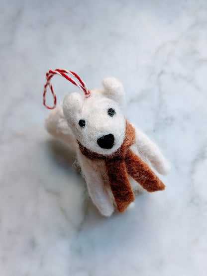 Scarfy Squirrel Ornament