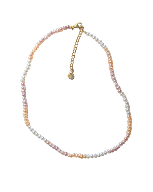 Pink Freshwater Pearl Necklace