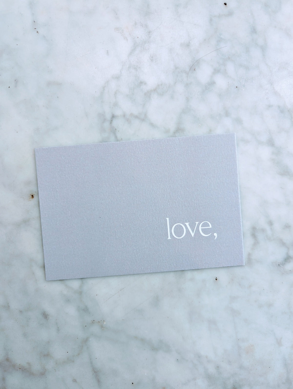 love, Postcard - Stone