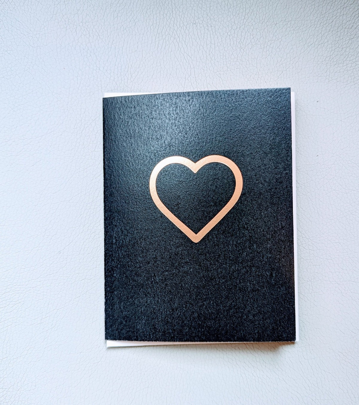 Heart Card - Noir