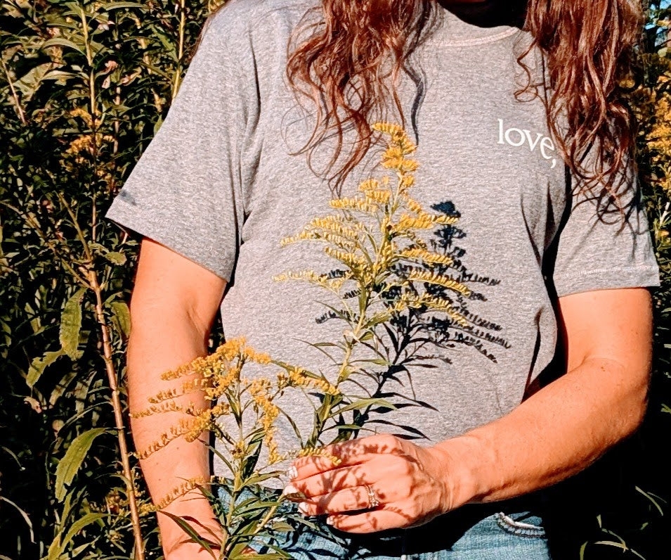 Cœur Tee - Granite Heather