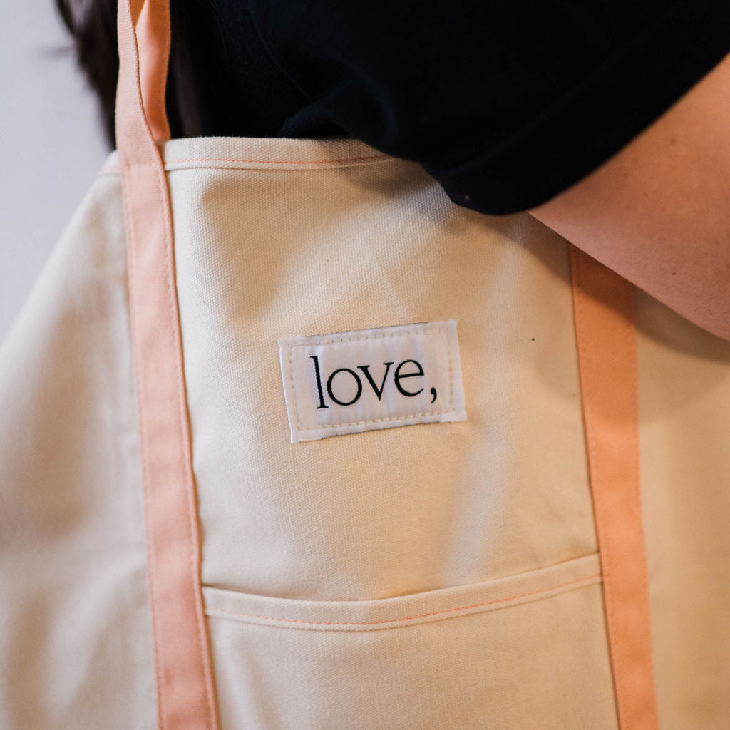 Love the Journey Boat Tote - Coral