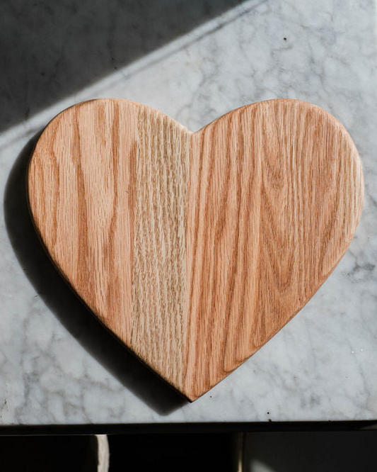 Heart Cutting Board