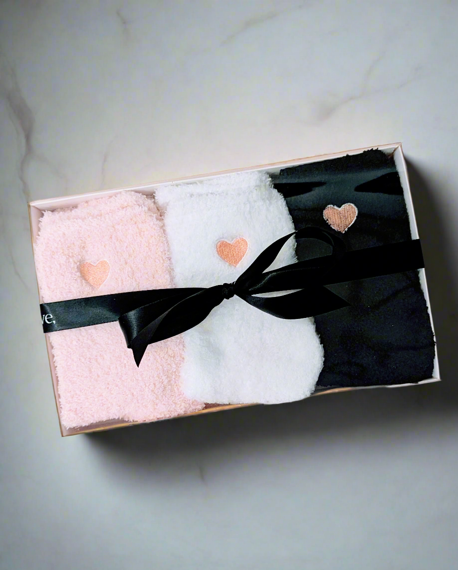 Fuzzy Sock Gift Set