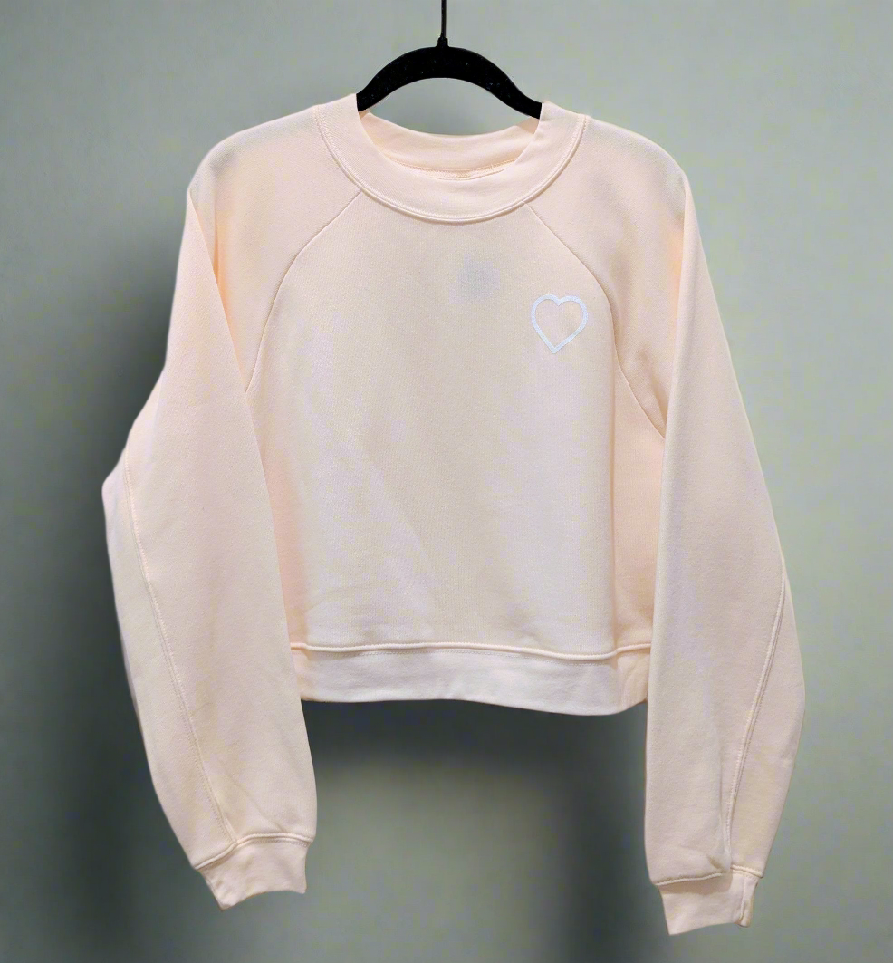 Raglan Crew Sweat - Vanilla