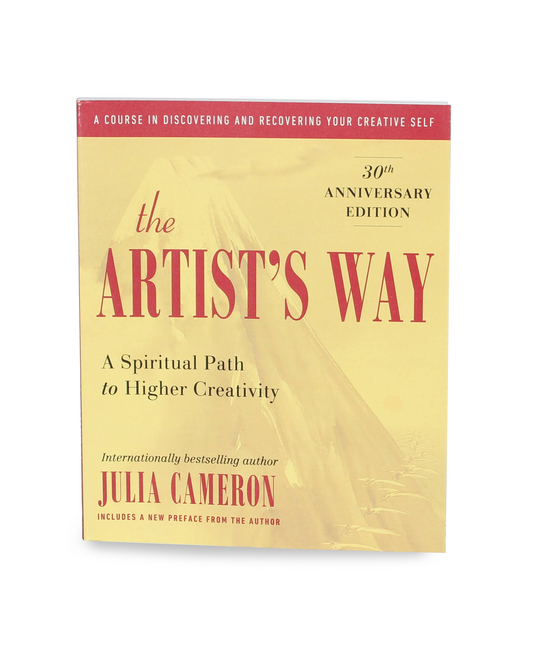 Book cover of 'The Artist's Way' by Julia Cameron on a white background