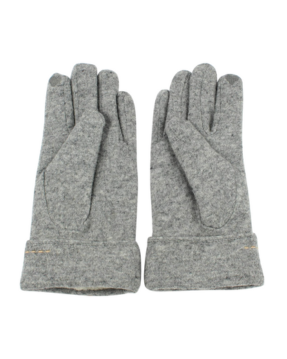 Bow Gloves - Grey