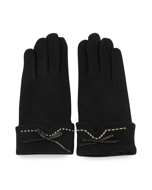 Bow Gloves - Black