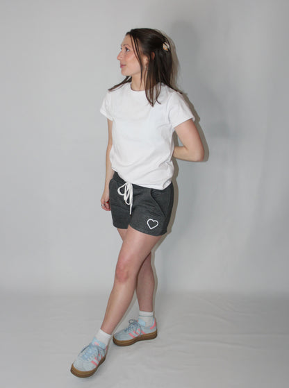 Classic French Terry Short - Charcoal Heather