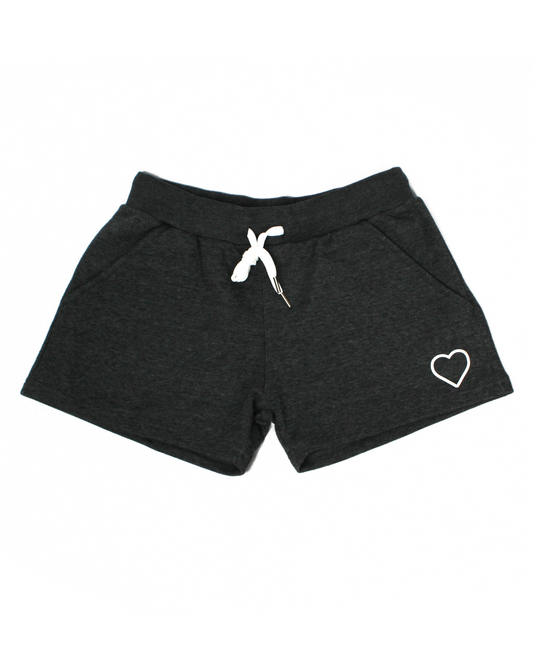 Classic French Terry Short - Charcoal Heather