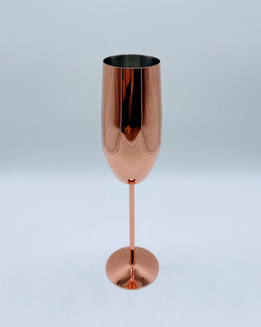 Champagne Flute - Rose Gold