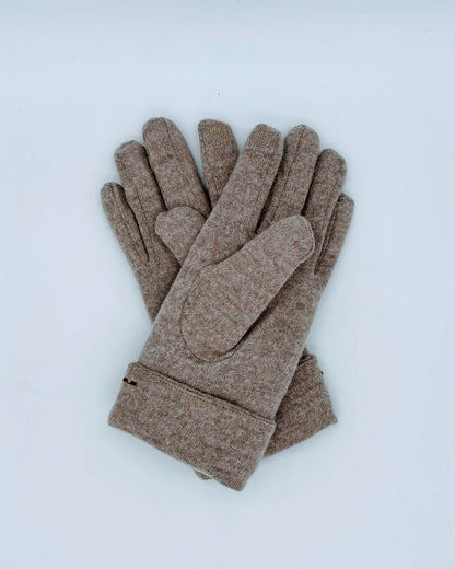 Bow Gloves - Taupe