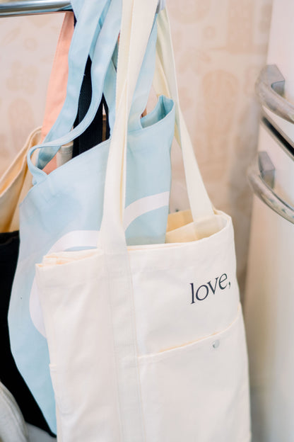 Weekender Tote - Cream