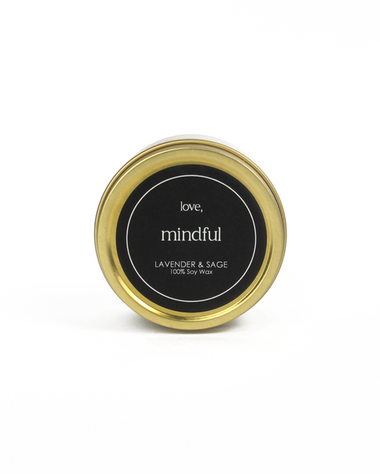 Mindful Travel Candle
