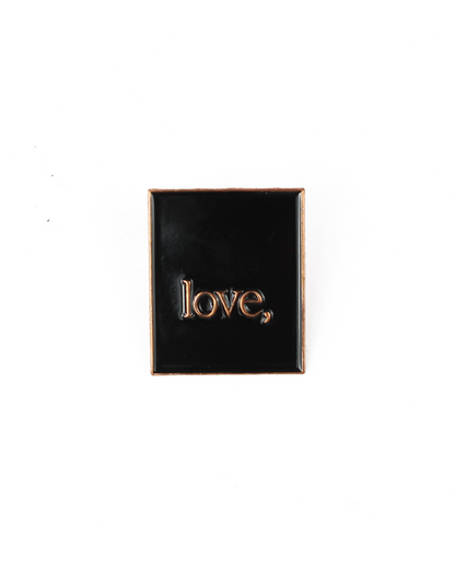 love, Enamel Pin