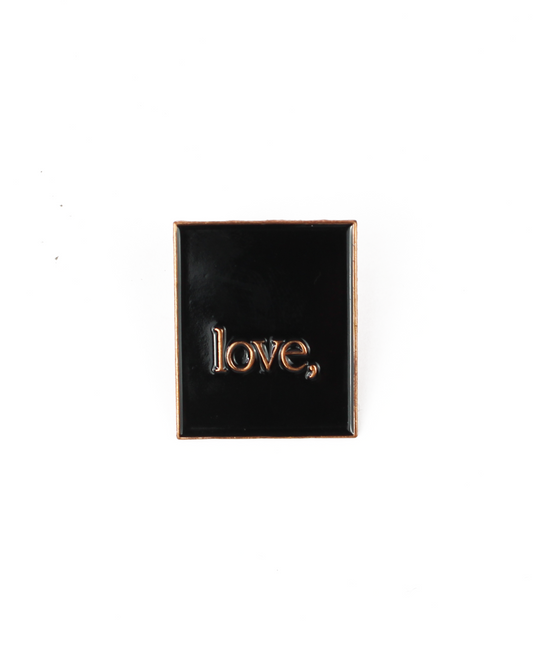 love, Enamel Pin