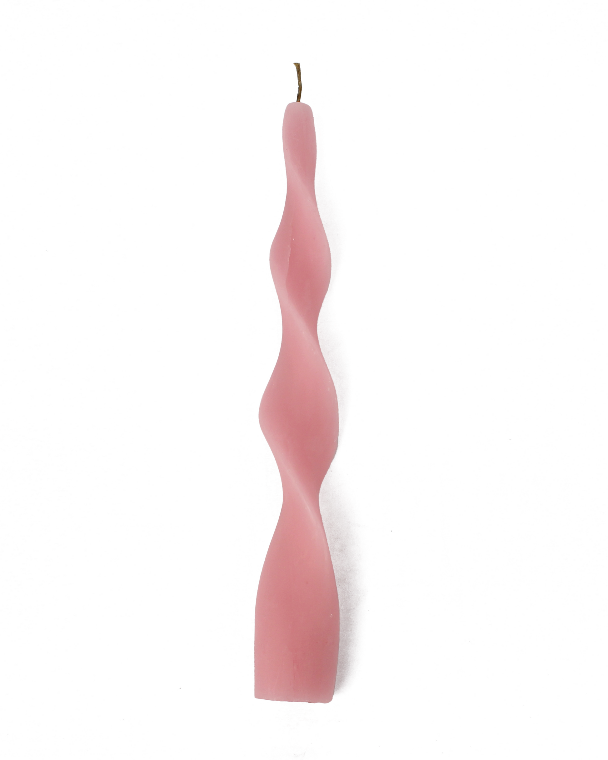 taper candle on a white background