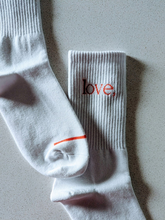 love, Crew Socks