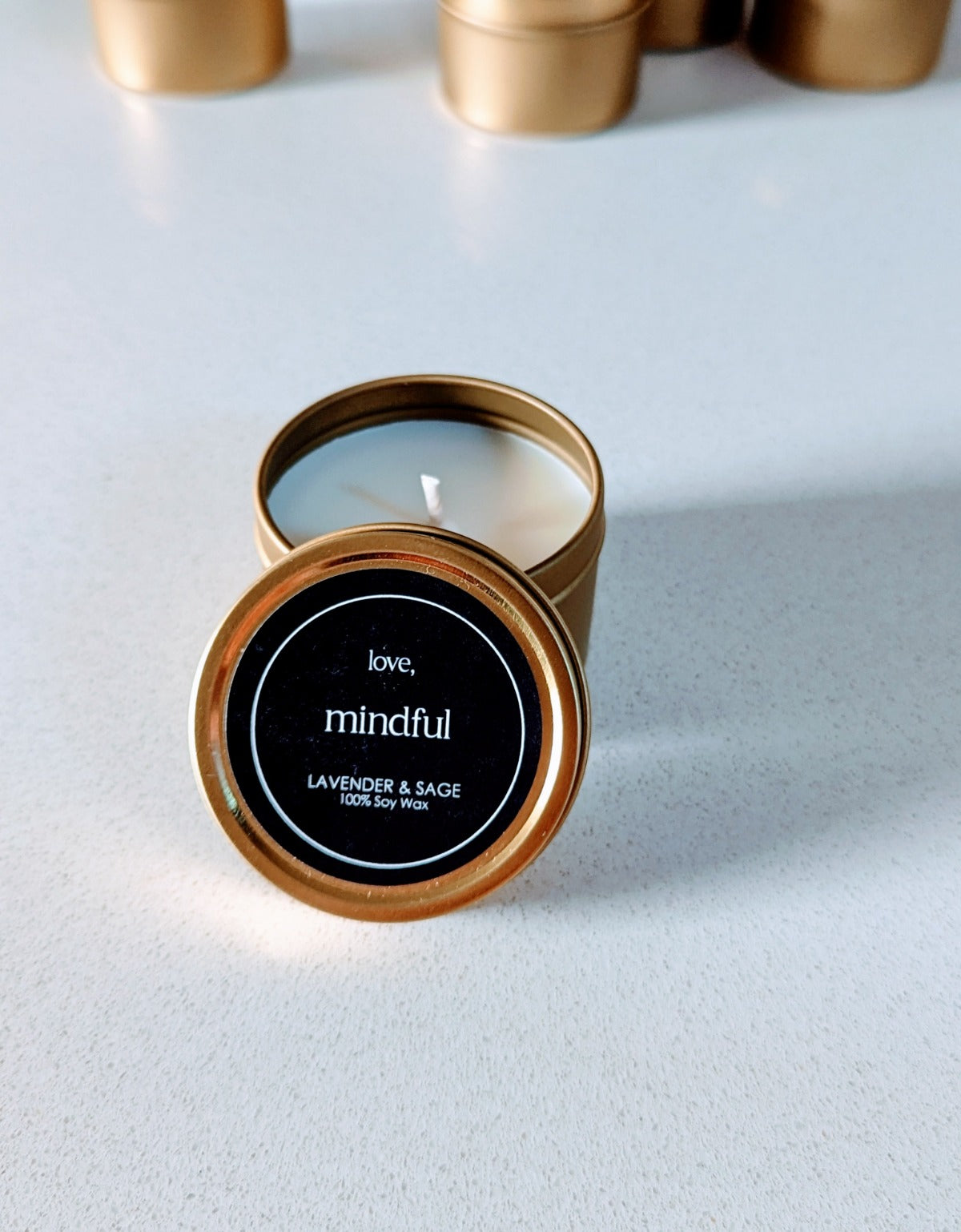 Mindful Travel Candle