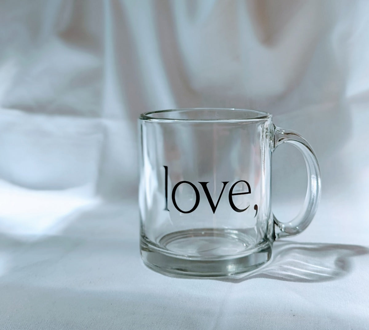 Glass love, Mug